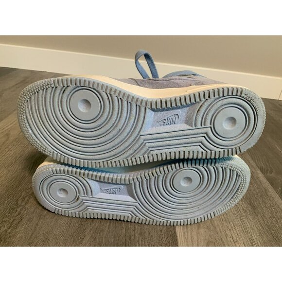 Nike Men's Air Force 1 Mid Have a Nike Day Indigo Fog Blue Sneakers, Size 7 - Picture 9 of 10